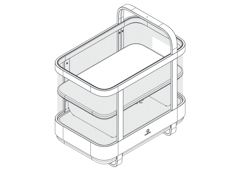 Assembling the bassinet