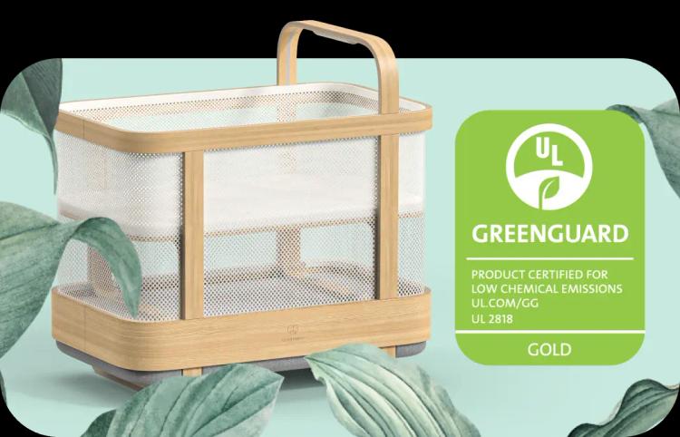 greenguard gold certified OR greenguard gold certified smart crib OR greenguard gold certified cradlewise smart crib