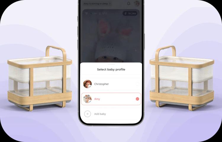 Cradlewise smart bassinet app