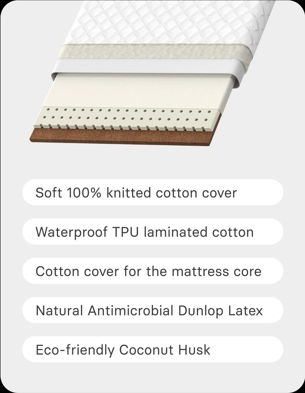 Smart crib mattress