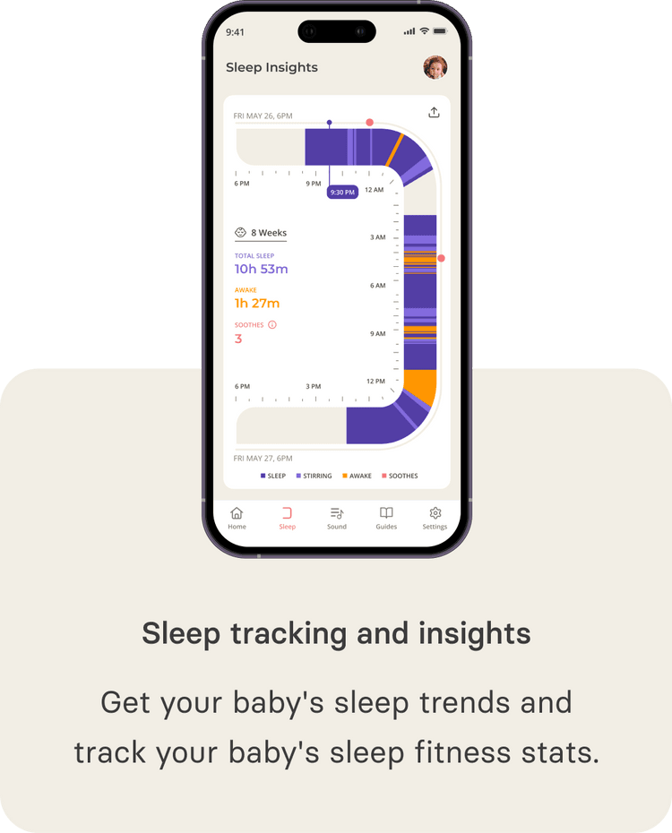 Cradlewise smart bassinet app