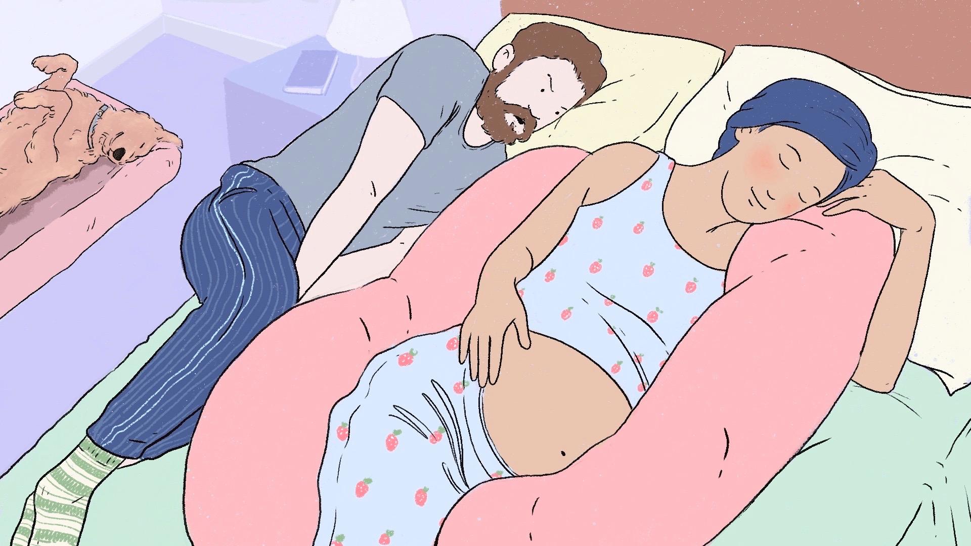 Why a body pillow is a pregnant person’s best friend