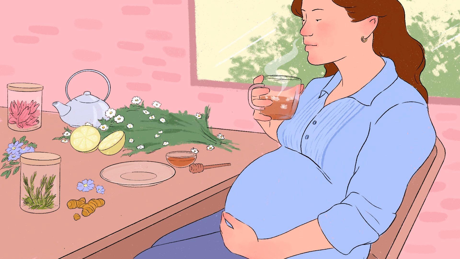 How pregnancy tea can help with labor preparation and postpartum recovery