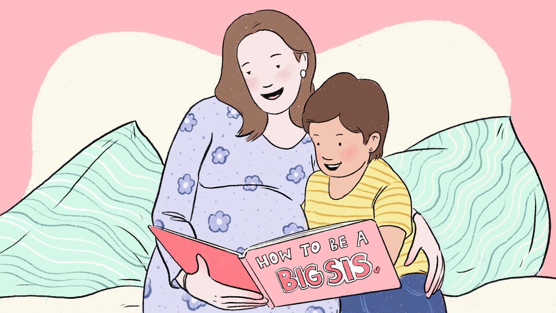How to prepare your child for a new sibling