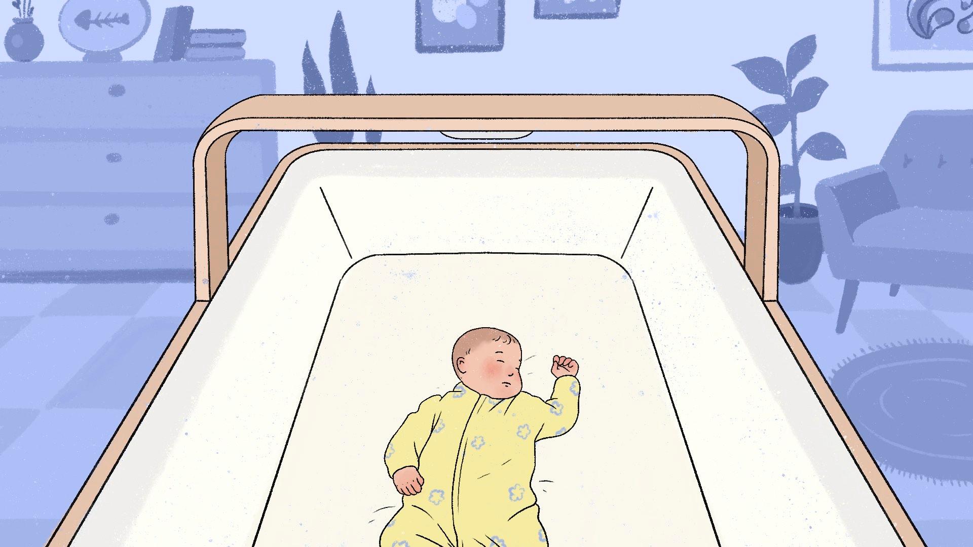 Why you shouldn’t put anything other than your newborn in the crib