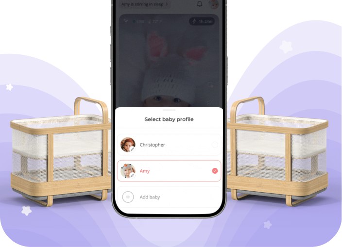 Cradlewise smart bassinet app